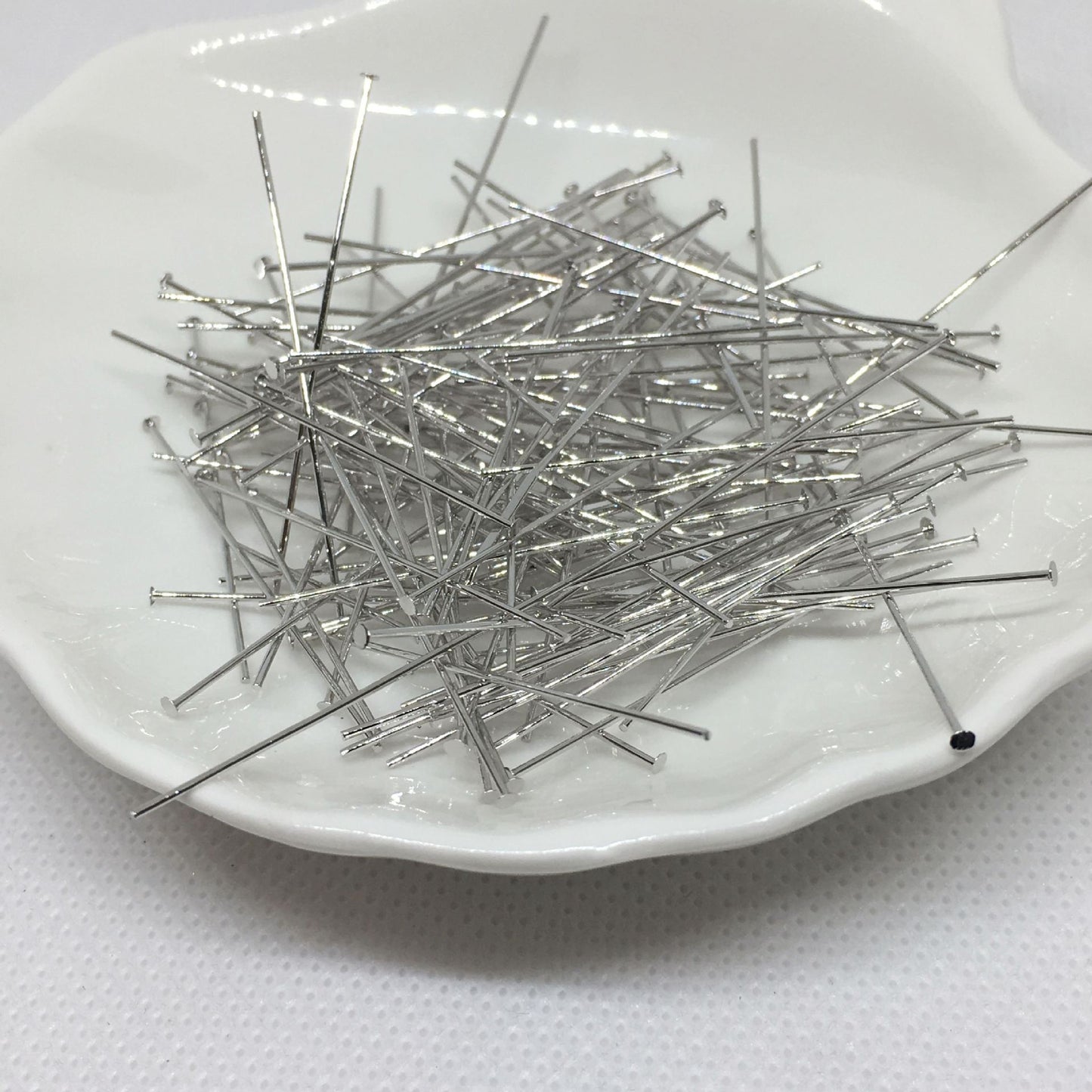 100PCS 14K Gold Filled Seed Beading Needle Pin T Type Tube Wire DIY Jewelry Making Supplies Beading Needle Doki Decor   