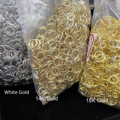 10 Sets 18K Gold Filled OT Clasps Toggle Clasps Smooth For Jewelry Making Finding Kits Repair Clasps Doki Decor   