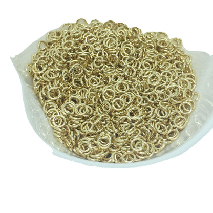 2000PCS 18K Gold Filled Jump Rings Circle 3mm 5mm 6mm 8mm 10mm Connecting Split DIY Jewelry Making Supplies Jump Rings Doki Decor   