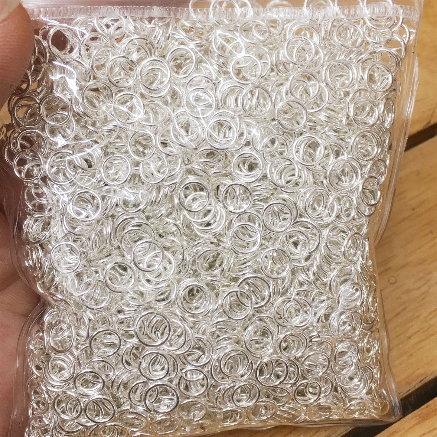 100PCS 18K Gold Filled Jump Rings Circle Opened 4mm 5mm 6mm 7mm 8mm Connecting Split DIY Jewelry Making Supplies Jump Rings Doki Decor   