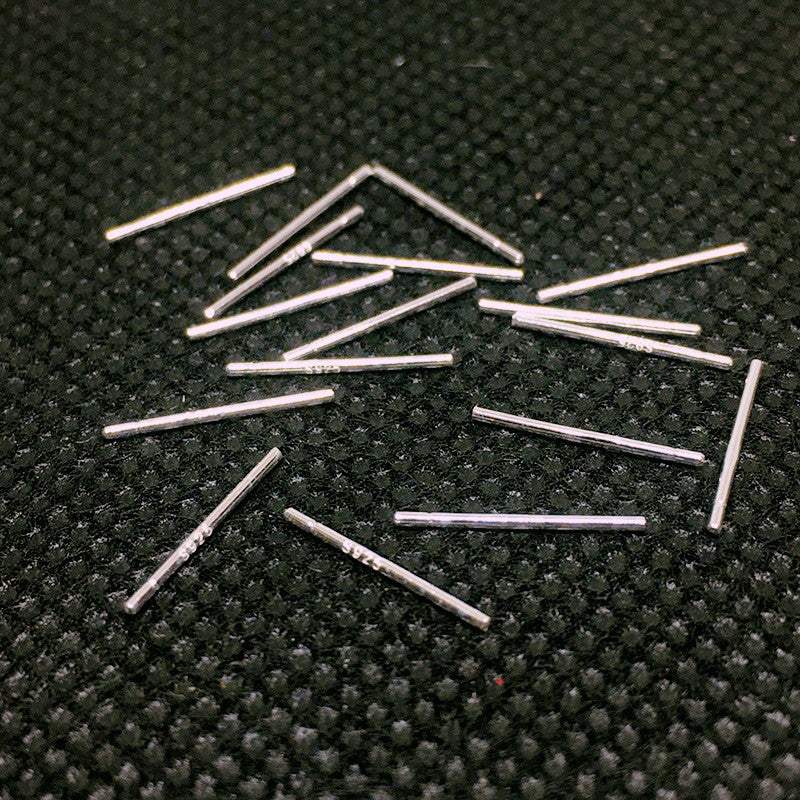 100PCS 925 Sterling Silver Earring Studs Pins Needles Earring Findings Accessories Components For Jewelry Supplies Earrings Studs Doki Decor   