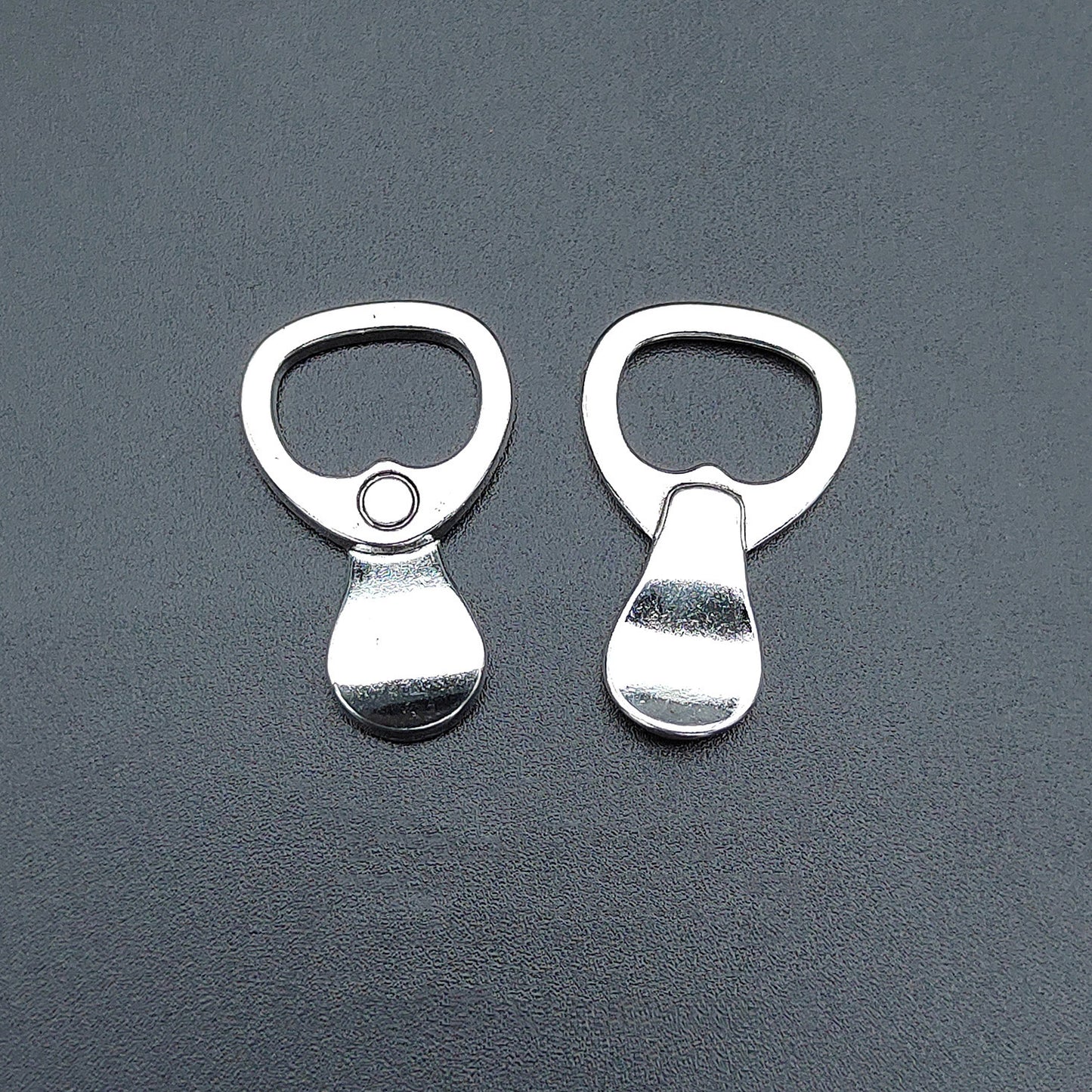 100PCS Alloy Pendants Can Pull Tab Jewelry Making Findings Supplies DIY Pendants Doki Decor   