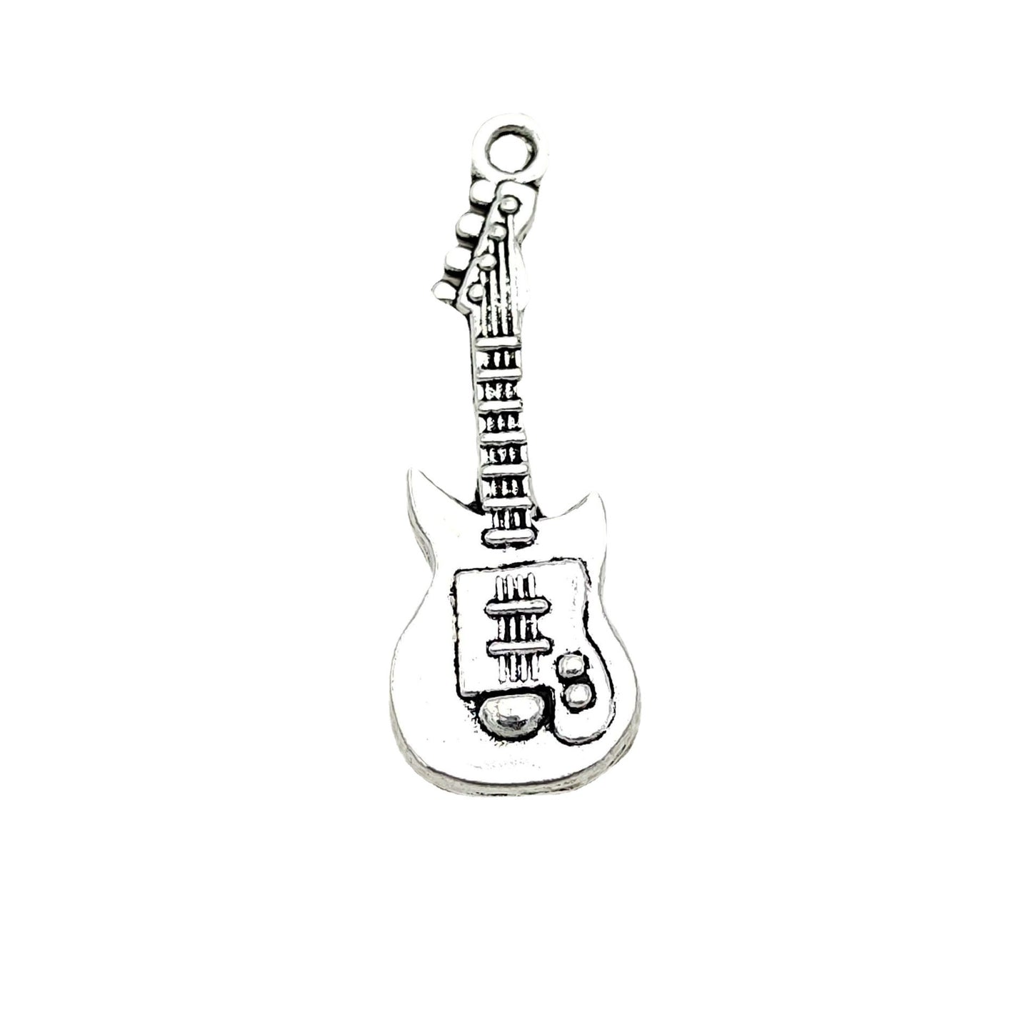 100PCS Alloy Pendants Guitar Jewelry Making Findings Supplies DIY Pendants Doki Decor   