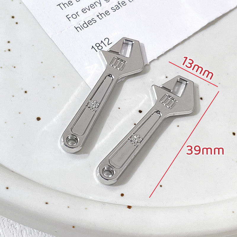 5PCS Alloy Pendants Hammer Wrench Screwdriver Scissor Axe Tools Jewelry Making Findings Supplies Pendants Doki Decor 13  