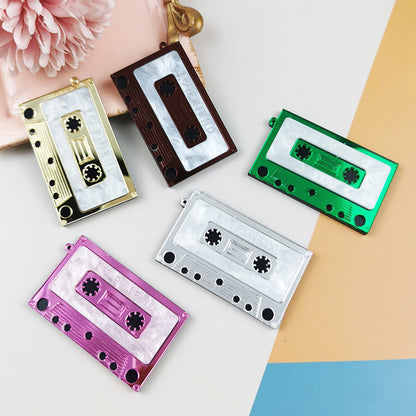 10PCS Alloy Pendants Punk Style Tape Resin Jewelry Making Findings Supplies DIY Pendants Doki Decor   