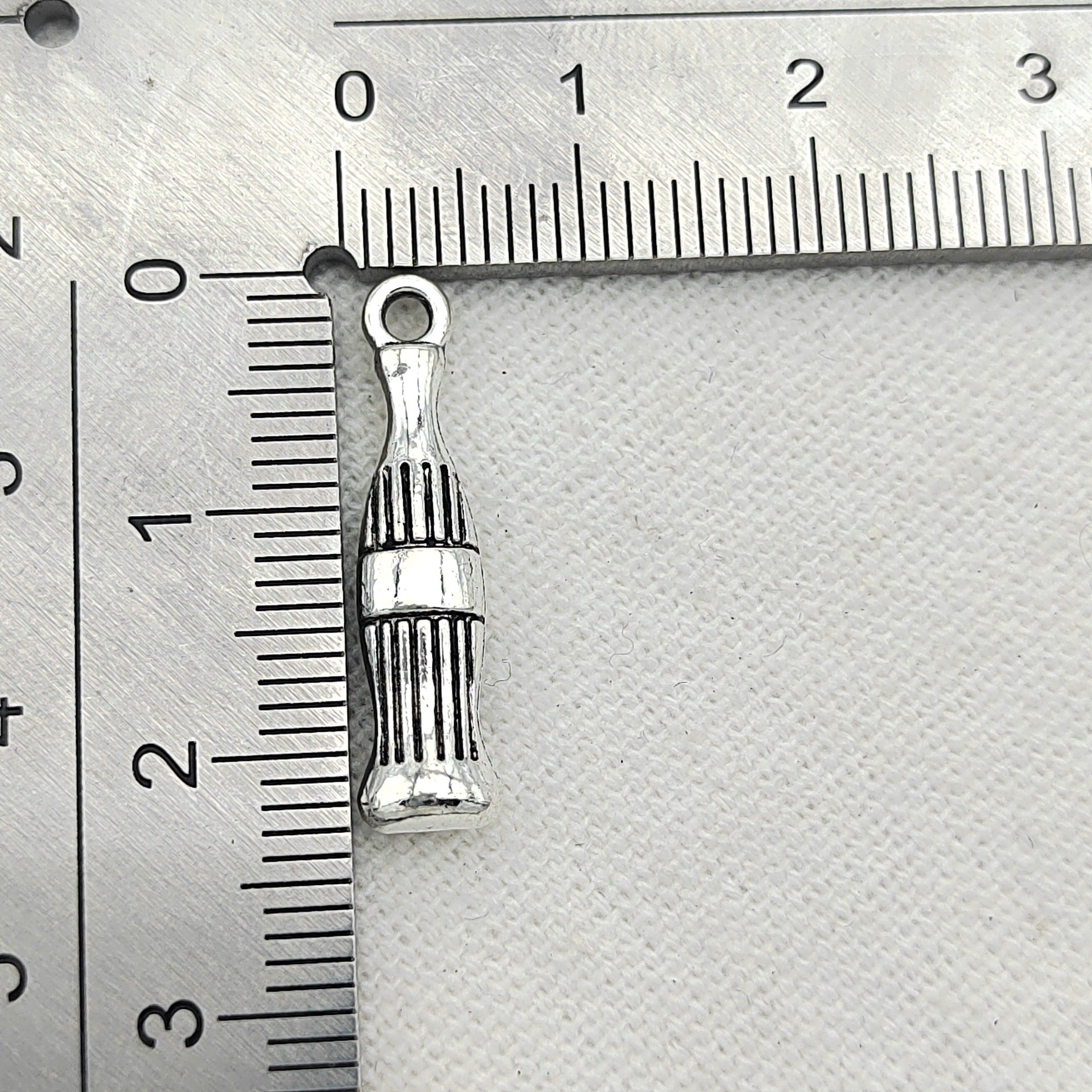 100PCS Alloy Pendants Soda Bottle Jewelry Making Findings Supplies DIY Pendants Doki Decor   