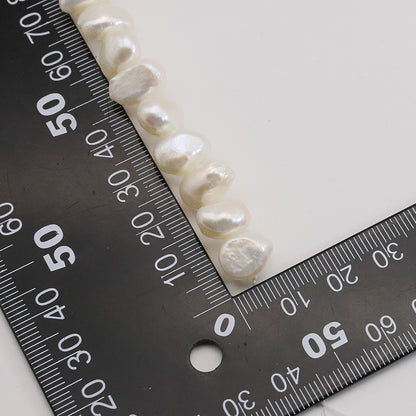 90PCS Natural Freshwater Pearls Baroque Irregular With Hole Luxury For Jewelry Making Pearls Doki Decor   