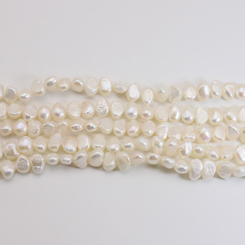 90PCS Natural Freshwater Pearls Baroque Irregular With Hole Luxury For Jewelry Making Pearls Doki Decor   