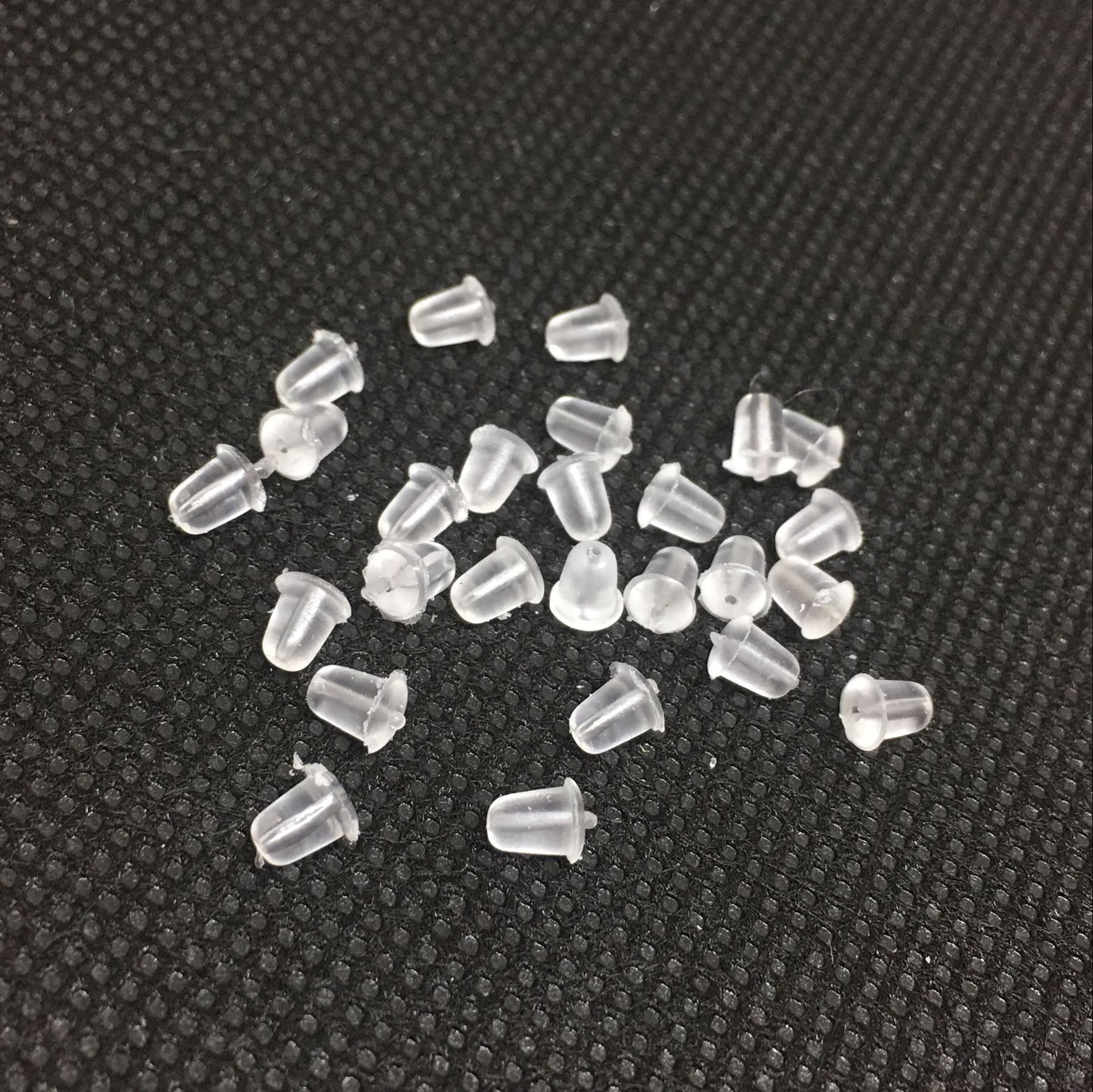 10000PCS Resin Earring Backs Ear Stoppers Clear Replacement Environmentally Friendly For Jewelry Making DIY Earrings Backs Doki Decor Bullet#  