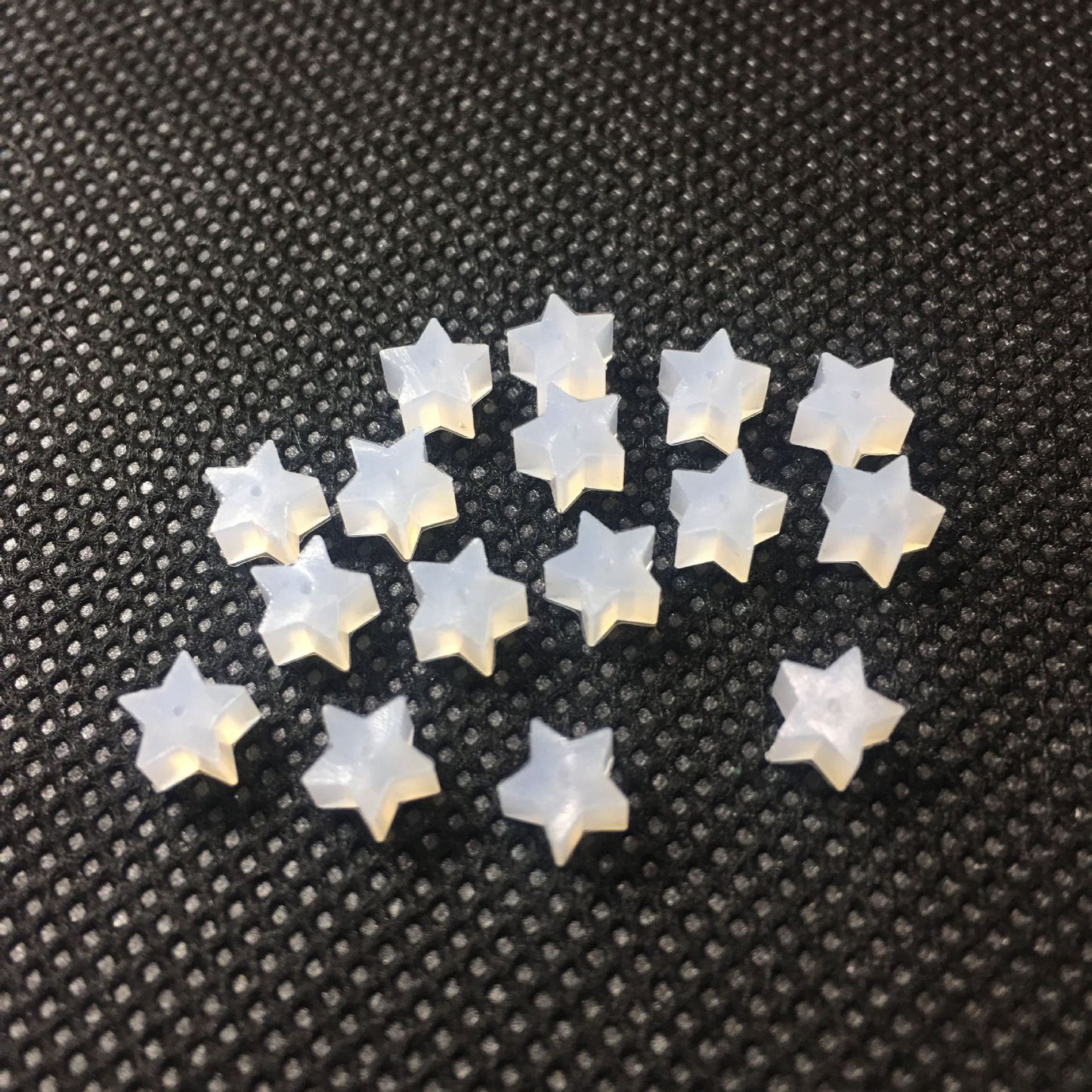 100PCS Silicone Earring Backs Heart Star Ear Stoppers Red Clear Replacement For Jewelry Making DIY Earrings Backs Doki Decor Star# Transparent 